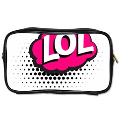 Lol-acronym-laugh-out-loud-laughing Toiletries Bag (One Side)