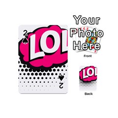 Lol-acronym-laugh-out-loud-laughing Playing Cards 54 Designs (Mini)