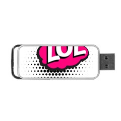 Lol-acronym-laugh-out-loud-laughing Portable USB Flash (Two Sides)