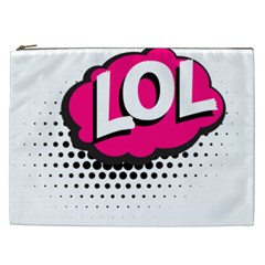 Lol-acronym-laugh-out-loud-laughing Cosmetic Bag (XXL)