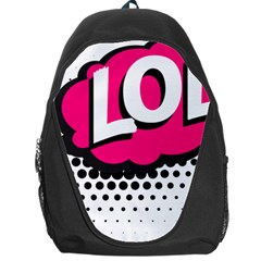 Lol-acronym-laugh-out-loud-laughing Backpack Bag