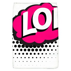 Lol-acronym-laugh-out-loud-laughing Removable Flap Cover (L)