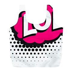 Lol-acronym-laugh-out-loud-laughing Full Print Recycle Bag (L)