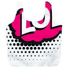 Lol-acronym-laugh-out-loud-laughing Full Print Recycle Bag (XL)