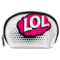 Lol-acronym-laugh-out-loud-laughing Accessory Pouch (Large)