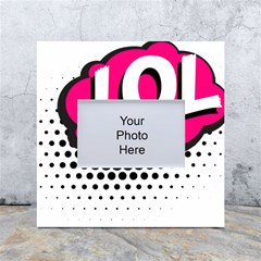 Lol-acronym-laugh-out-loud-laughing White Box Photo Frame 4  x 6 