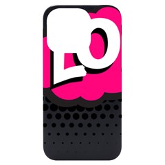 Lol-acronym-laugh-out-loud-laughing iPhone 14 Pro Black UV Print Case