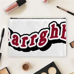 Comic-text-frustration-bother Cosmetic Bag (large) by 99art