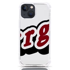 Comic-text-frustration-bother Iphone 13 Mini Tpu Uv Print Case by 99art