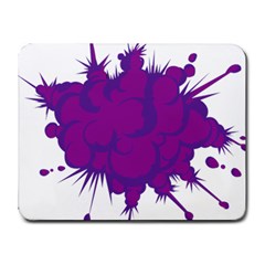 Explosion-firecracker-pyrotechnics Small Mousepad by 99art