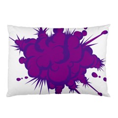 Explosion-firecracker-pyrotechnics Pillow Case by 99art