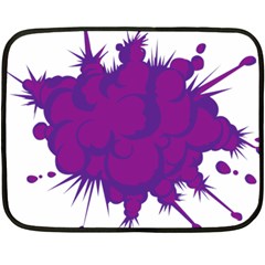 Explosion-firecracker-pyrotechnics Two Sides Fleece Blanket (mini) by 99art