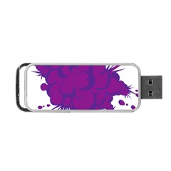 Explosion-firecracker-pyrotechnics Portable Usb Flash (one Side) by 99art