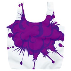 Explosion-firecracker-pyrotechnics Full Print Recycle Bag (xxl) by 99art