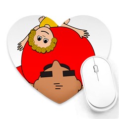 Comic-characters-grandfather Heart Mousepad by 99art