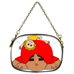 Comic-characters-grandfather Chain Purse (one Side)