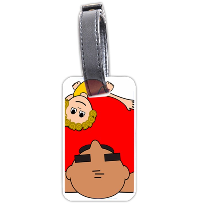 Comic-characters-grandfather Luggage Tag (one side)