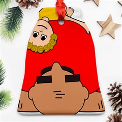 Comic-characters-grandfather Bell Ornament (two Sides) by 99art