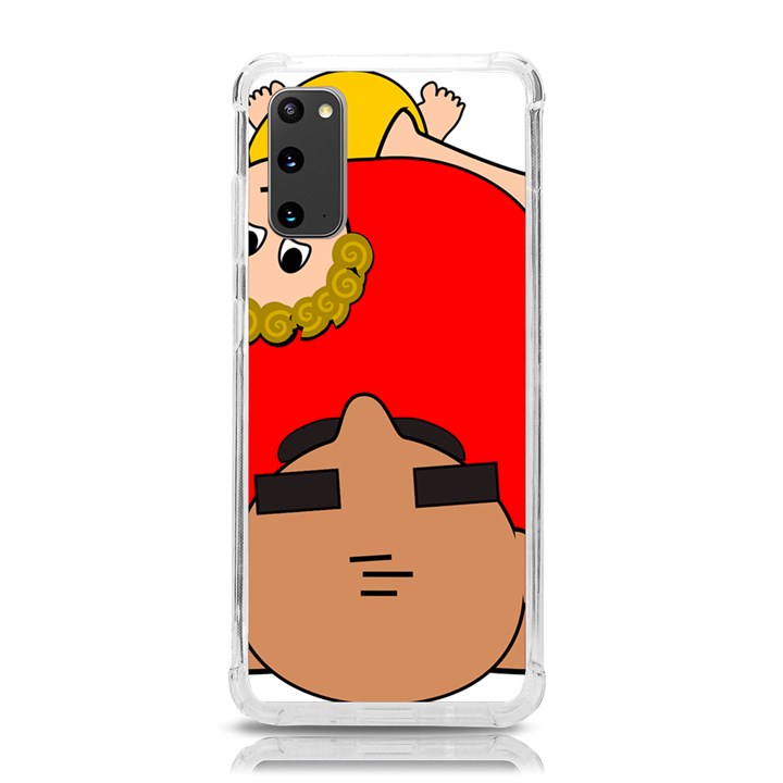 Comic-characters-grandfather Samsung Galaxy S20 6.2 Inch TPU UV Case