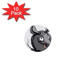 Animal-armadillo-armored-ball- 1  Mini Buttons (10 Pack)  by 99art