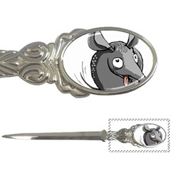 Animal-armadillo-armored-ball- Letter Opener by 99art