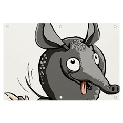 Animal-armadillo-armored-ball- Banner And Sign 6  X 4  by 99art