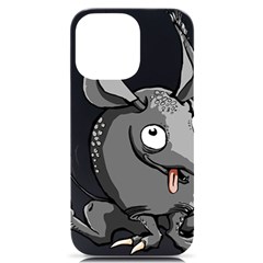 Animal-armadillo-armored-ball- Iphone 14 Pro Max Black Uv Print Case