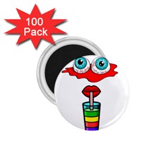 Animation-eyes-cartoon-cute-comic 1 75  Magnets (100 Pack)  by 99art