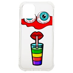 Animation-eyes-cartoon-cute-comic Iphone 12 Mini Tpu Uv Print Case	 by 99art