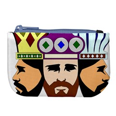 Comic-characters-eastern-magi-sages Large Coin Purse by 99art