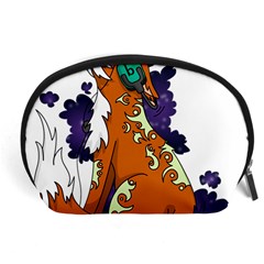 Fuchs-comic-music-wild-animal-cute Accessory Pouch (large) by 99art