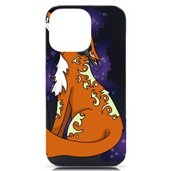 Fuchs-comic-music-wild-animal-cute Iphone 14 Pro Max Black Uv Print Case by 99art