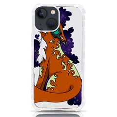 Fuchs-comic-music-wild-animal-cute Iphone 13 Mini Tpu Uv Print Case