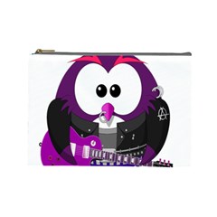 Bird-music-animation-animal Cosmetic Bag (large) by 99art