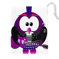 Bird-music-animation-animal Drawstring Pouch (4xl) by 99art