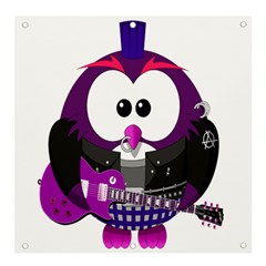 Bird-music-animation-animal Banner And Sign 4  X 4  by 99art