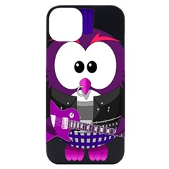 Bird-music-animation-animal Iphone 14 Plus Black Uv Print Case