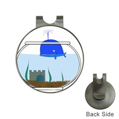 Wal-fish-small-world-lake-sea Hat Clips With Golf Markers by 99art