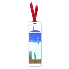 Wal-fish-small-world-lake-sea Small Book Marks