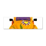 Car-transportation-cartoon-comic Sticker (Bumper) Front