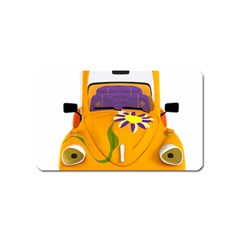 Car-transportation-cartoon-comic Magnet (name Card) by 99art