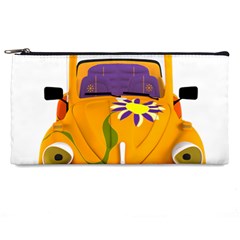 Car-transportation-cartoon-comic Pencil Case by 99art