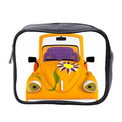 Car-transportation-cartoon-comic Mini Toiletries Bag (two Sides) by 99art