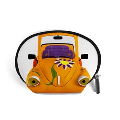 Car-transportation-cartoon-comic Accessory Pouch (small) by 99art