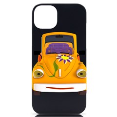 Car-transportation-cartoon-comic Iphone 14 Plus Black Uv Print Case by 99art