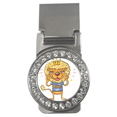 Animation-lion-animals-king-cool Money Clips (cz)  by 99art