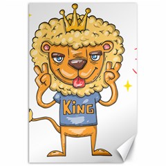 Animation-lion-animals-king-cool Canvas 20  X 30  by 99art