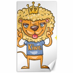 Animation-lion-animals-king-cool Canvas 40  X 72  by 99art