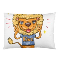 Animation-lion-animals-king-cool Pillow Case