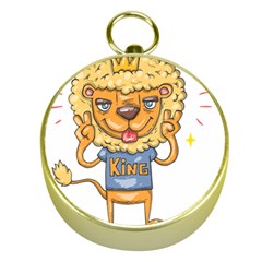 Animation-lion-animals-king-cool Gold Compasses by 99art